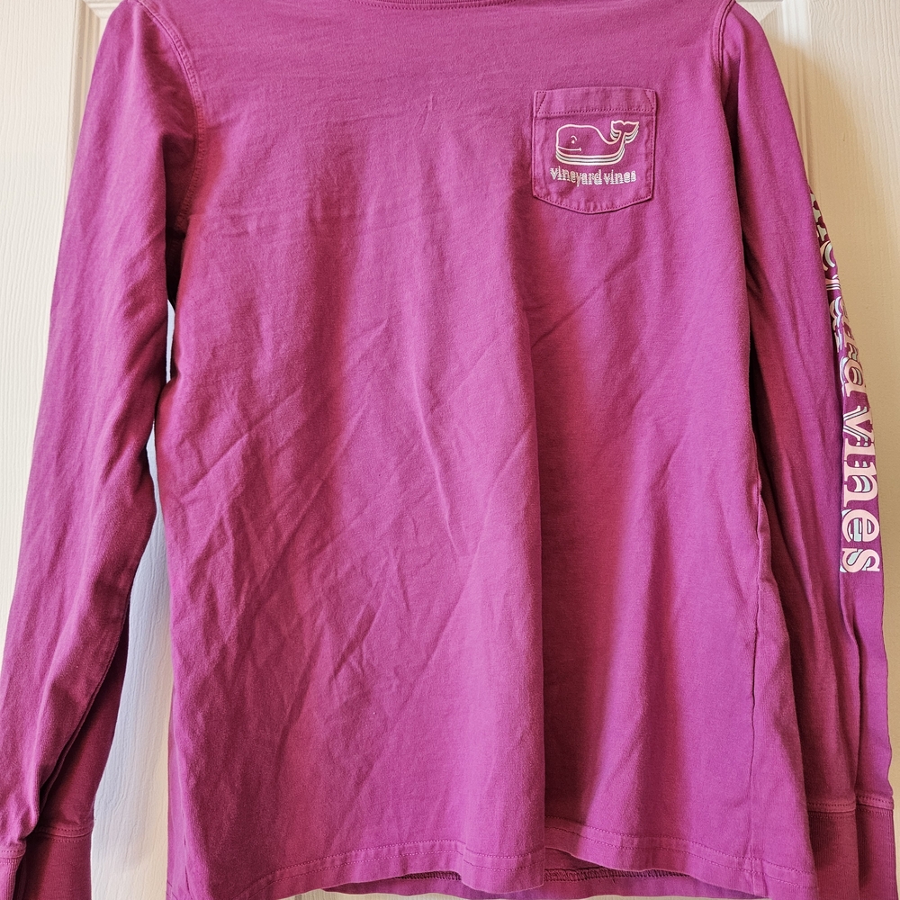 Vineyard Vines  Pink Long Sleeve Shirt